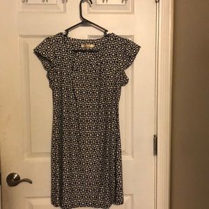 Aryeh Navy and white used short sleeve dress